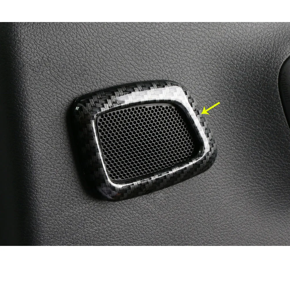 Online Mobil Styling untuk Kompas JEEP 2017 2018 ABS Serat Karbon Gaya Belakang Berbicara Suara Audio Trim Frame Penutup Lampu 2 Pcs Online Mobil Styling untuk Kompas JEEP 2017 2018 ABS Serat Karbon Gaya Belakang Berbicara Suara Audio Trim Frame Penutup Lampu 2 Pcs