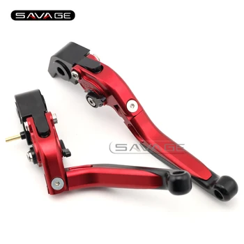 

For DUCATI STREETFIGHTER 848, MONSTER 1100/S/EVO 1200/S Red Motorcycle Adjustable Folding Extendable Brake Clutch Levers