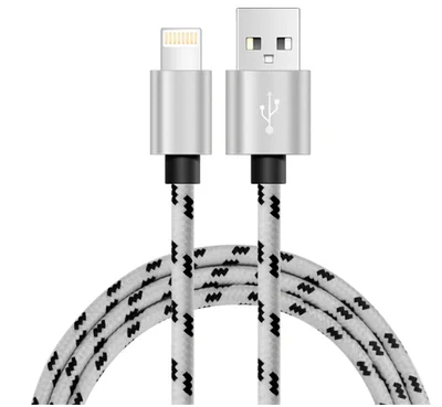 Кабель USB для зарядки и передачи данных для iPhone 6 S 6 S 7 8 Plus 5 5S X XR XS Max iPad короткий длинный 30 см 1 М 1,5 м 2 м провод для быстрой зарядки - Цвет: Белый