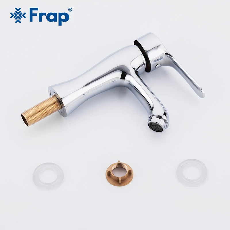Смеситель для раковины Frap Y10176 хромированный латунный кран ванной комнаты