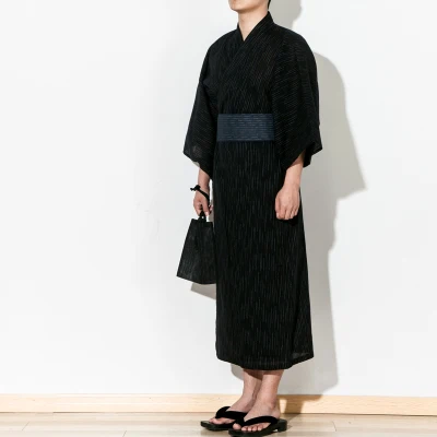 100% хлопок японские кимоно пижамы с поясом мужские халат мужской Lounge халаты летние пижамный комплект A52803