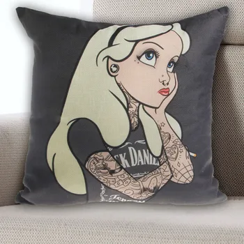 

45x45cm Princess Linen Pillow Decorative Bedroom Home Decor
