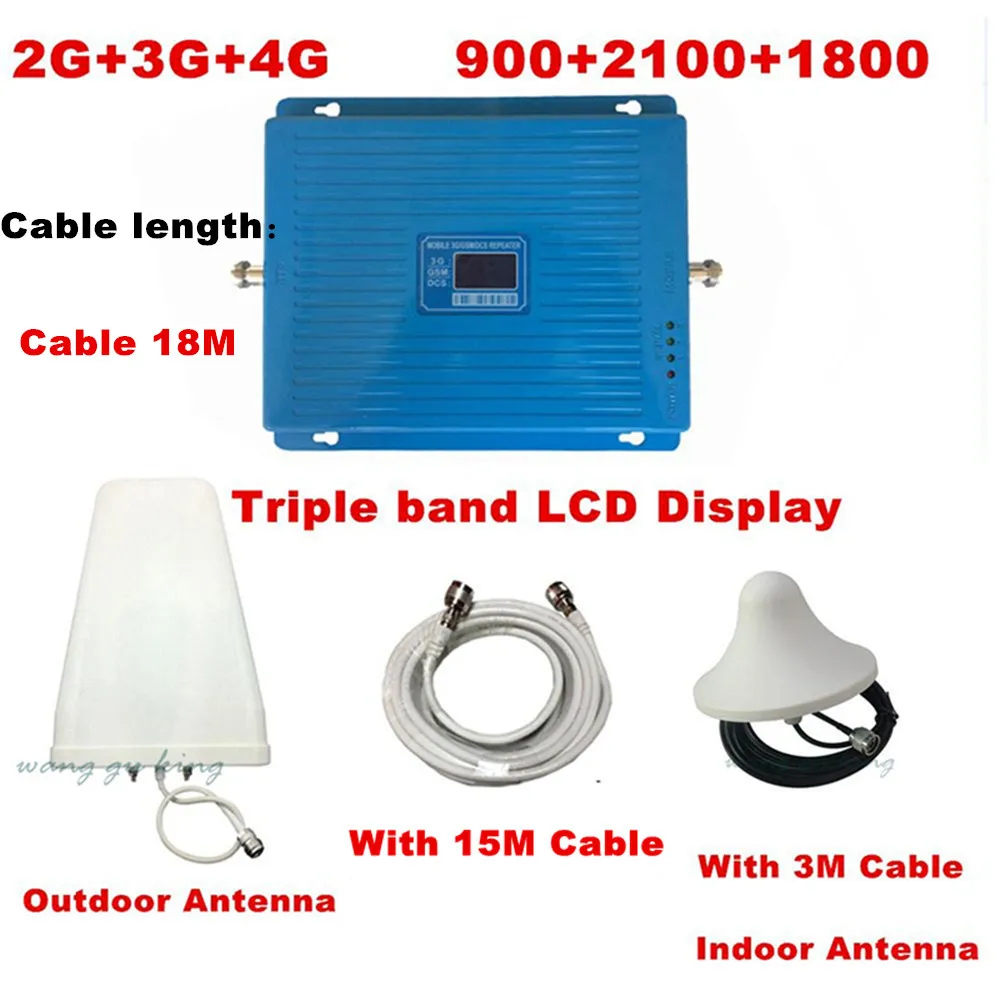 

new GSM DCS 3G 3 bands repeater GSM 900Mhz DCS1800Mhz WCDMA 2100Mhz booster,Triband booster triband repeater 3 bands booster