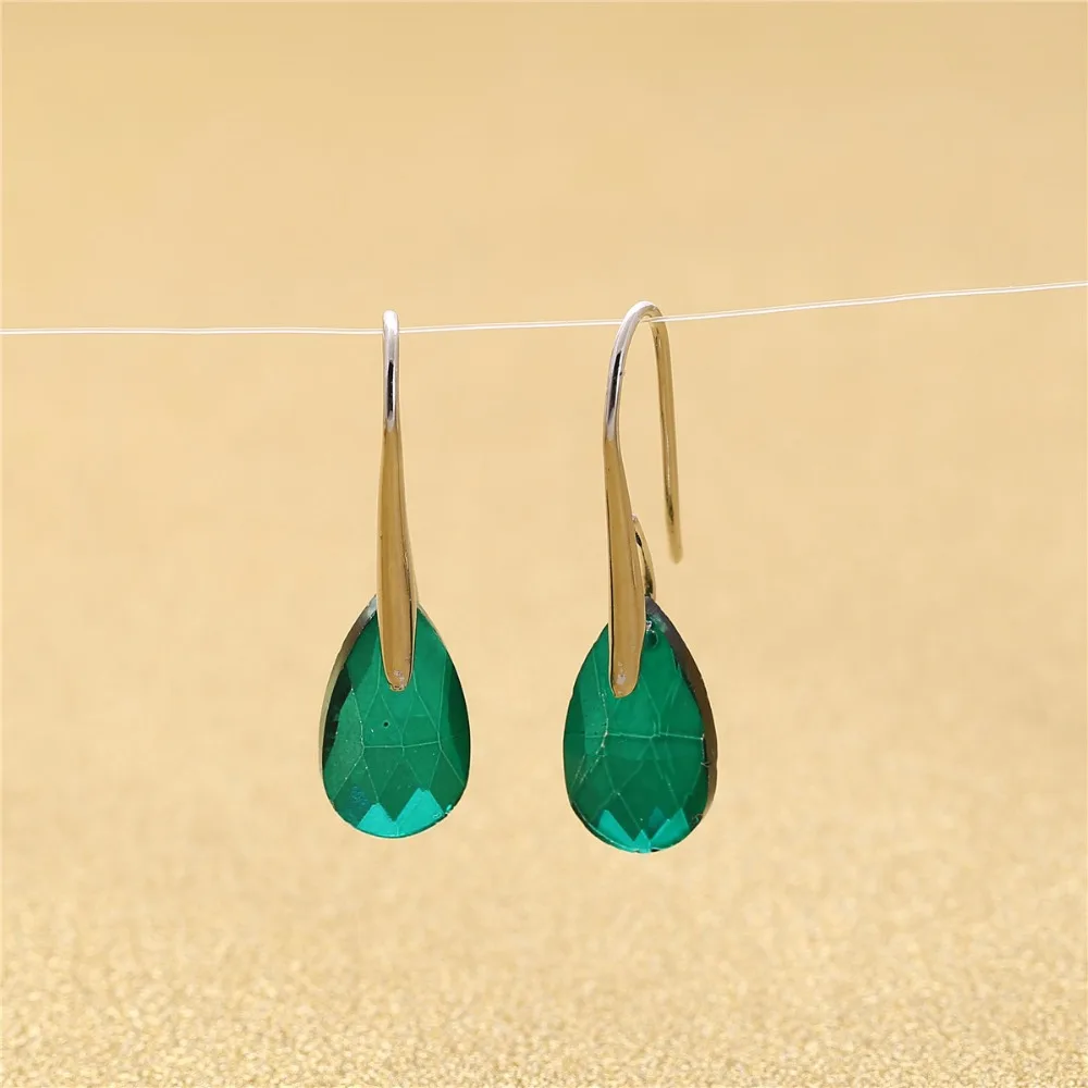 Drop Earrings Queen Girl Birthday Wedding Austrian Crystal 18KGP Sweet Tear Water