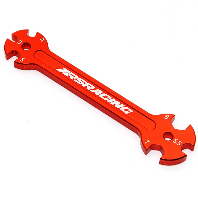 XRSRACING Aluminum multi function wrench nut tool 3/4/5/5.5/7/8