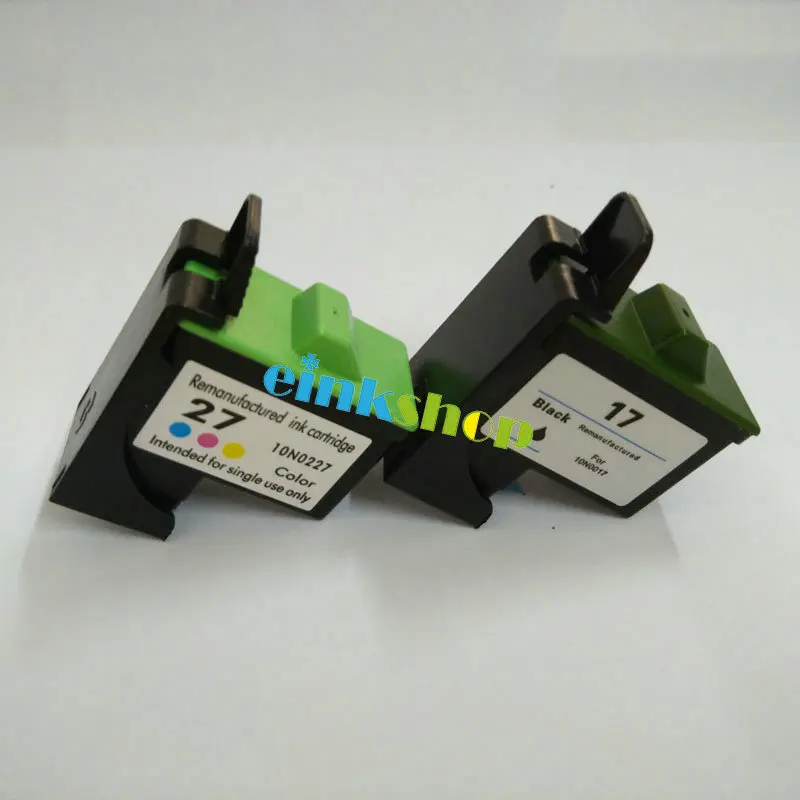 Einkshop для Lexmark 17 27 чернильный картридж I3 Z13 Z23 Z25 Z33 Z35 Z515 Z600 Z603 Z605 Z615 X1100 X1200 X74 X75 X83|lexmark
