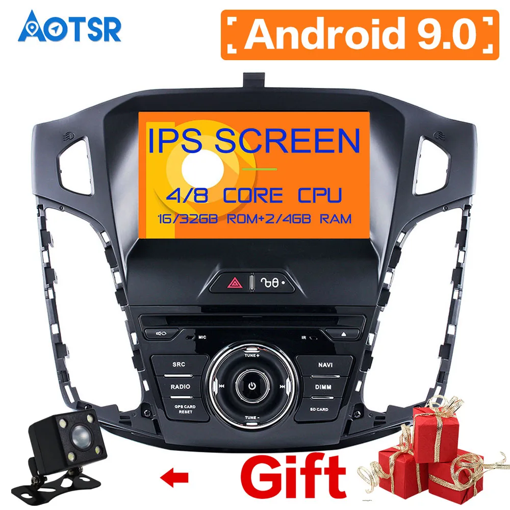 

Android 9 Car GPS Navigation car DVD Player For Ford Focus 2012-2017 Head unit audio multimedia player radio tape recorder IPS
