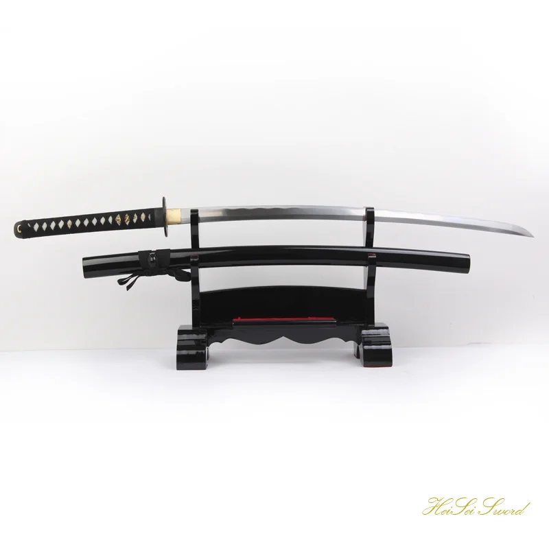 Handmade 1045 carbon steel blade iron tsuba Martial Arts Japanese sharpen edge Samurai Katana