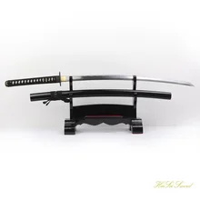 Handmade 1045 carbon steel blade iron tsuba Martial Arts Japanese sharpen edge Samurai Katana