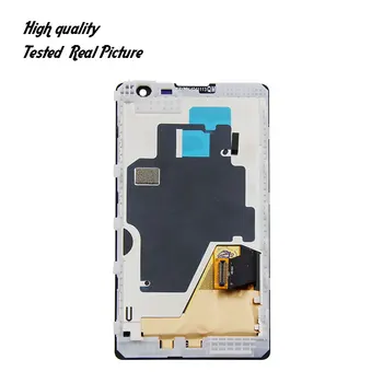 

For 4.5" NOKIA Lumia 1020 LCD Display Digitizer Touch Panel Screen Glass Assembly + Fame + Tools