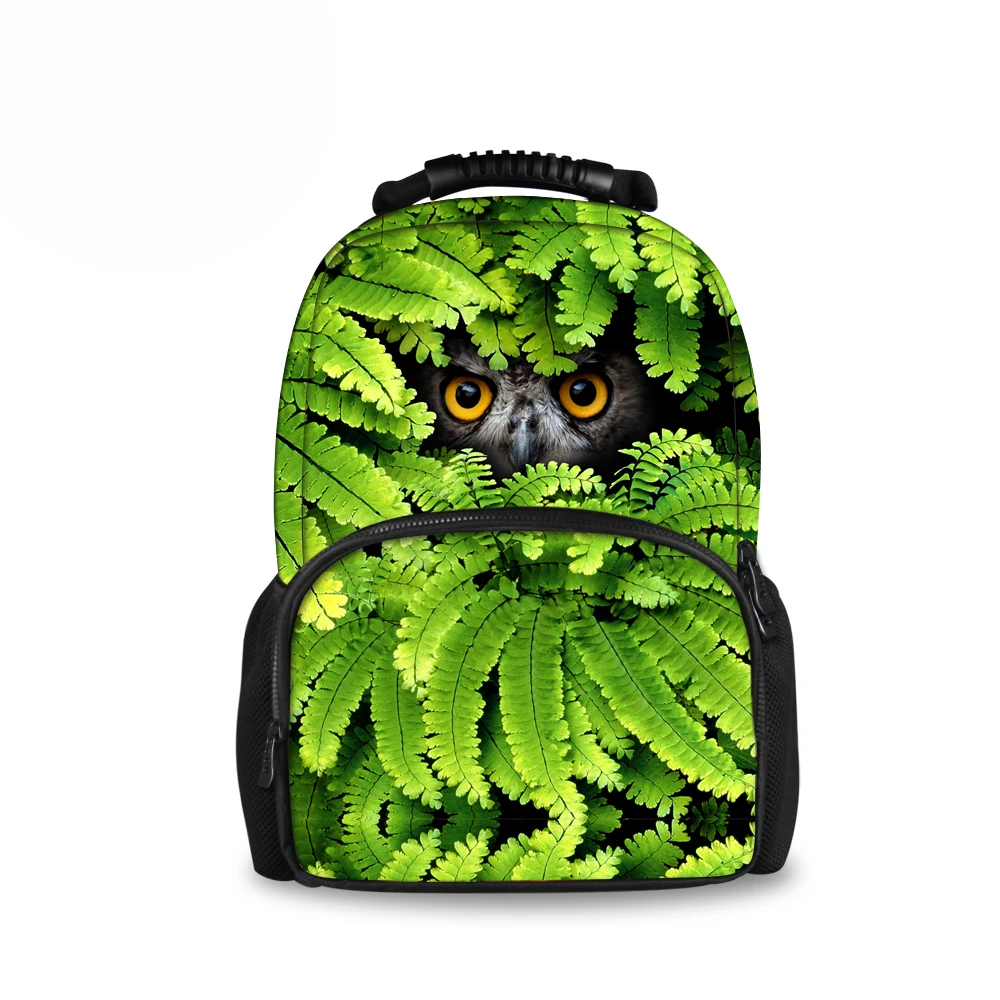 

Luxury Animal Owl Leopard Printing Children School Bags High Quality Schoolbag for Kids Teenager Boys Fashion Men Travel Bags