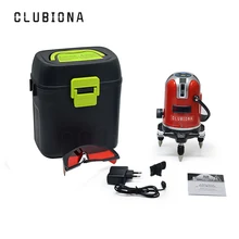 Европейская вилка многофункциональная лазерная линия 360 нивелирование 5 линий(4 в 1 ч) 6 точек крест линия лазерный поворотный лазерный уровень