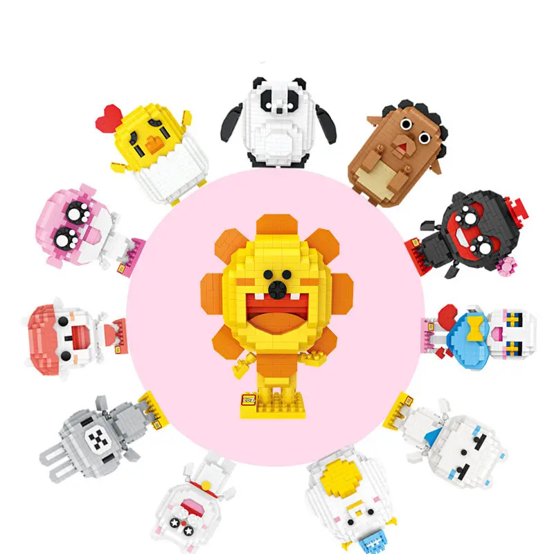 Micro-drilled Building Blocks Toy Cartoon Theme Series Legoings City DIY figures Bricks Educational Toys for Children Best Gift Micro-drilled Building Blocks Toy Cartoon Theme Series Legoings City DIY figures Bricks Educational Toys for Children Best Gift