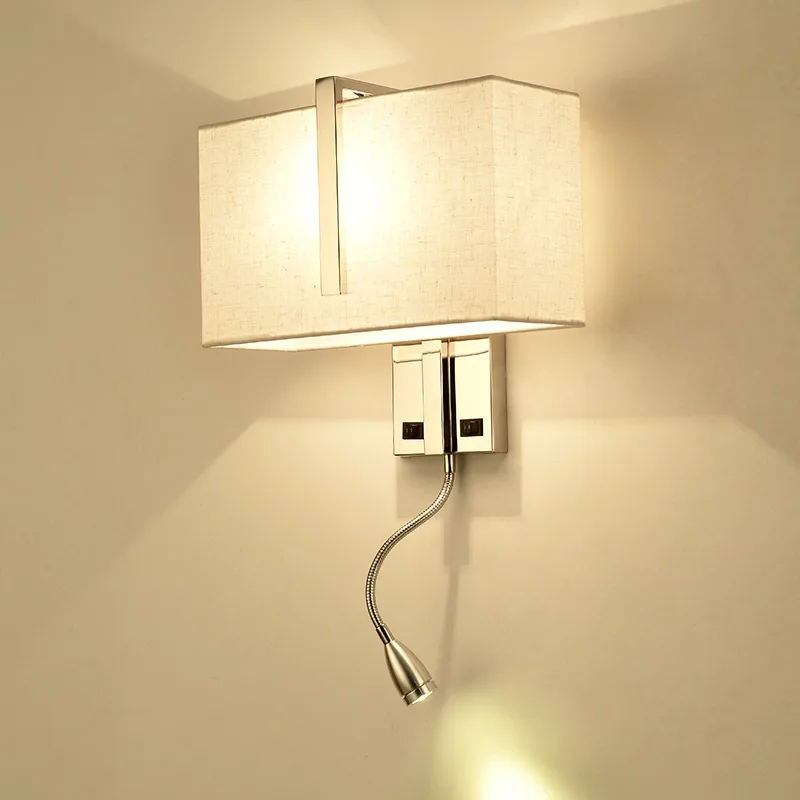  Hotel room engineering custom stainless steel bedside wall lamp living room bedroom foreign trade l - 32955782325