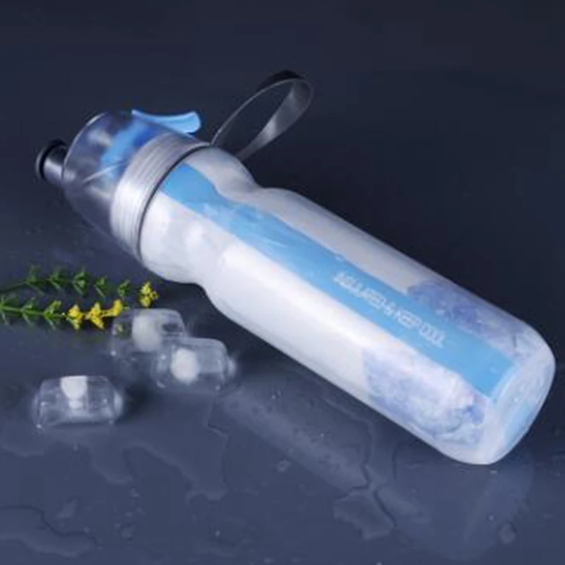 Велосипедная фляга для воды спрей велосипедные виды спорта бутылки Pe пластиковая чашка для воды