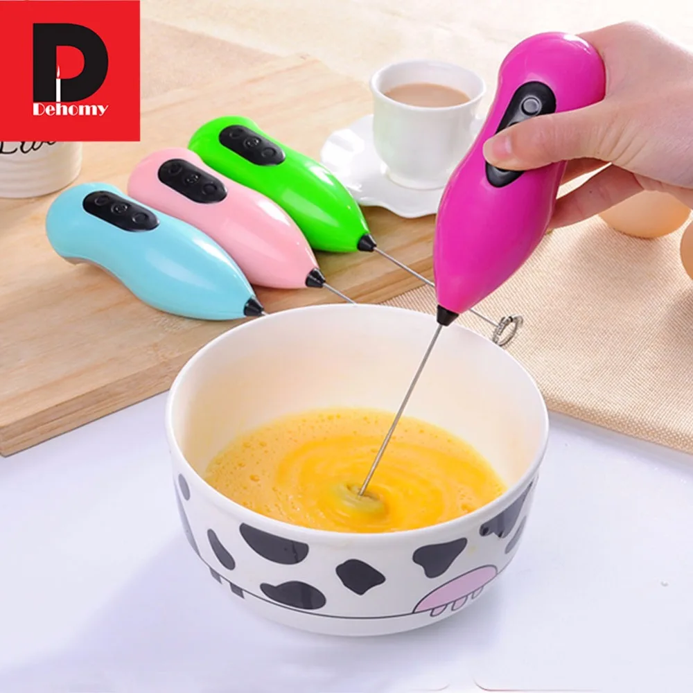 Dehomy Hand held Egg Beater Household Mini Electric Blender Mixer
