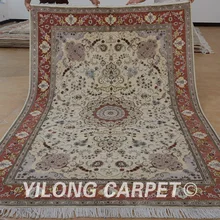 Yilong 6'x9 Oriental ручной ковер из шерсти изысканный персидский половик цены(1453