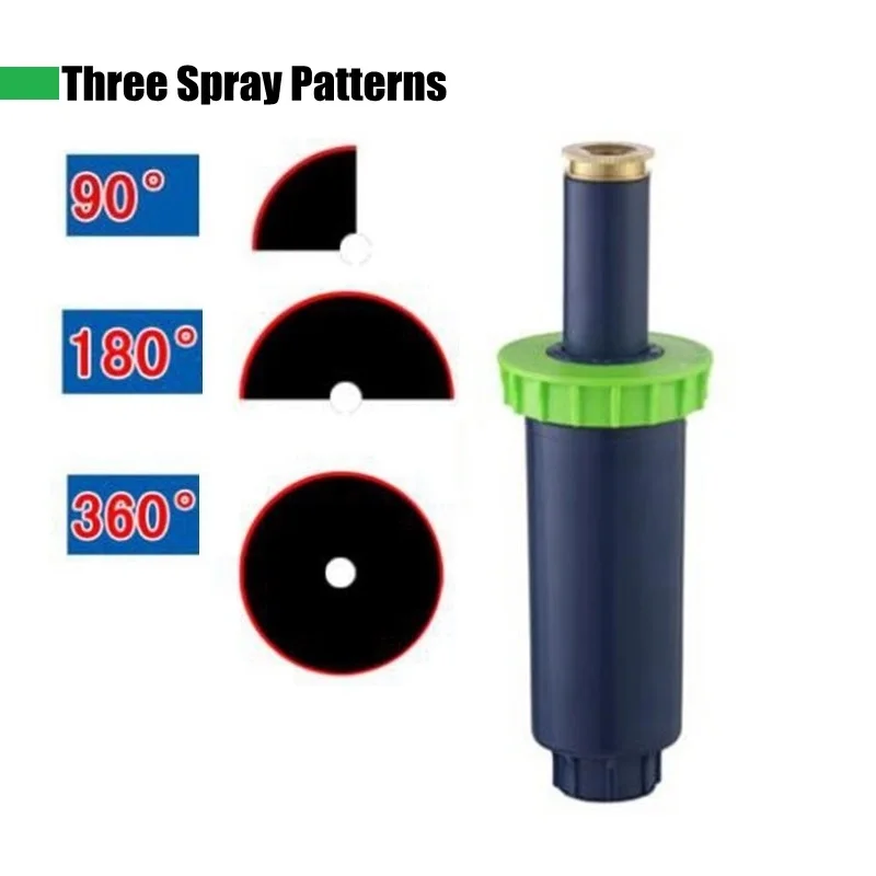 

3 Patterns 90 180 360 Degree Scattering Pop Up Sprinklers Home Garden Lawn Irrigation Professional Pop-up Sprinkler