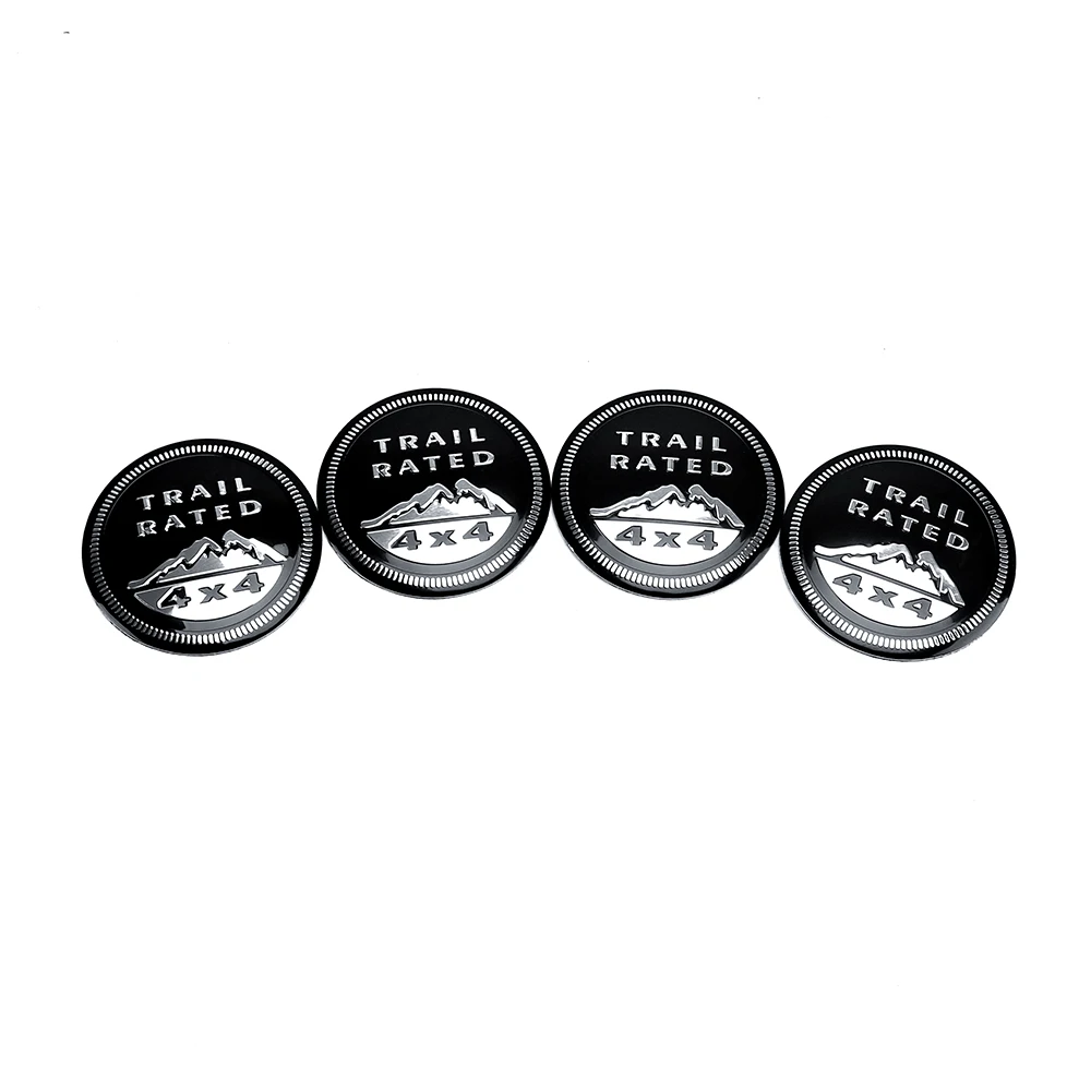 Trail Rated 4X4 logo For Jeep Wrangler Renegade (13)