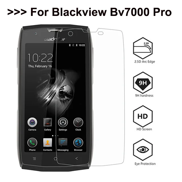 

Tempered Glass Blackview BV7000 Pro Screen Protector 9H 2.5D Phone Protection Film for Blackview BV7000 Pro 4gb 64gb Glass