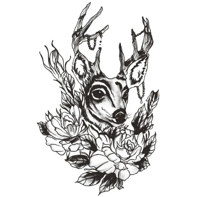 Эскизы тату для девушек животные