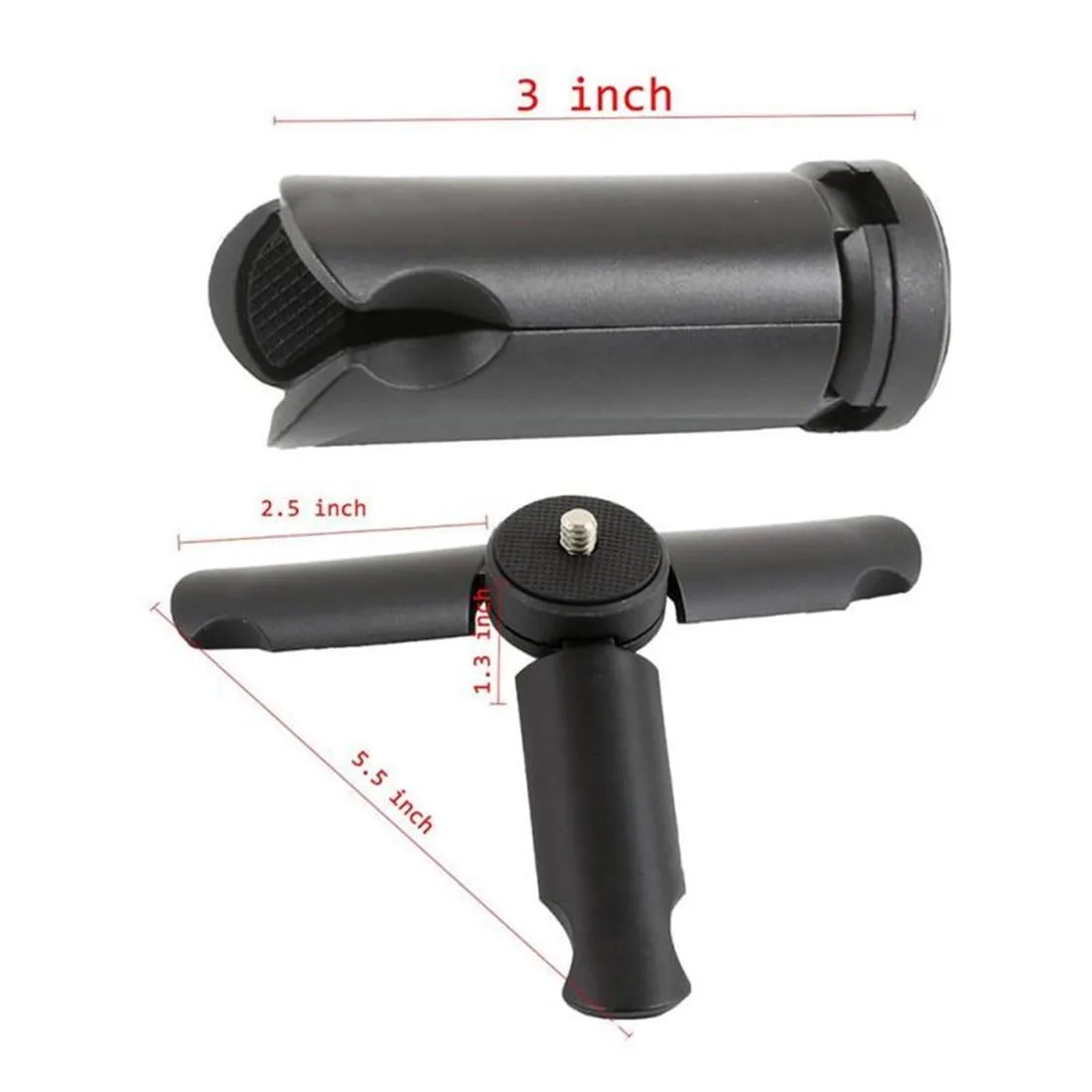

Black Mini Foldable Handheld Gimbal Stabilizer Tripod Stand For DJI OSMO Mobile 2/Zhiyun Smooth Gimbal Accessories Base Tripod
