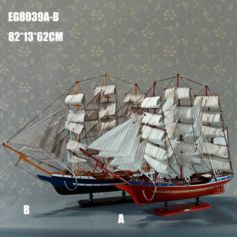 Handmade Wooden Royal 32" China Clipper Ship Model Fully Built NEWin