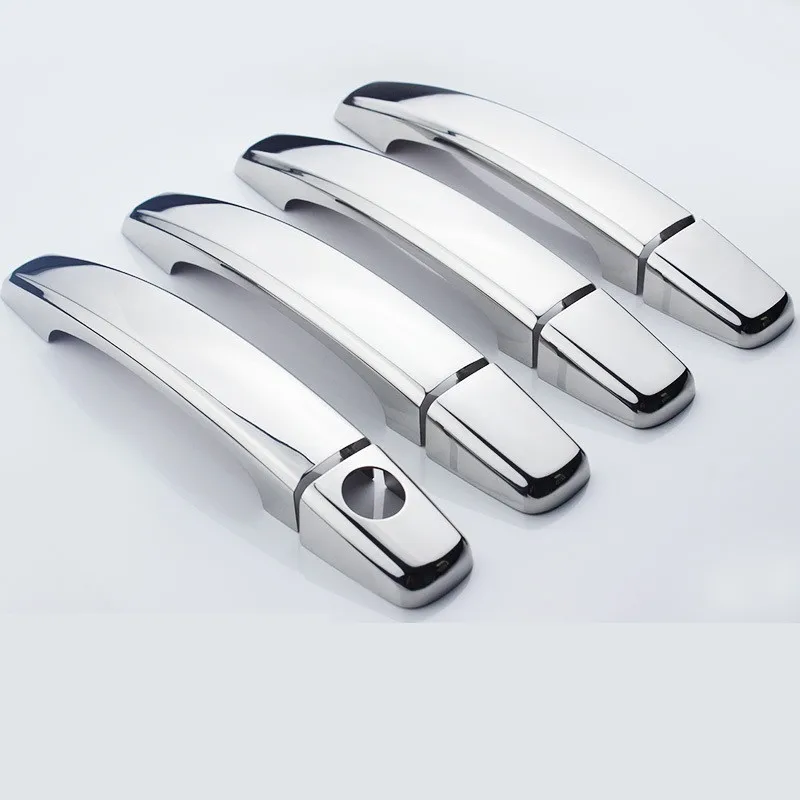 

Car Styling 8Pcs ABS Chrome Door handle Protective covering Cover Trim for 2012 2013 2014 Chevrolet Captiva