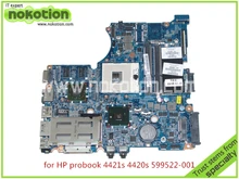 laptop motherboard for hp probook 4320s 4321s 599522-001 ATI Mobility Radeon HD 5430 DDR3