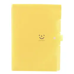 Kawaii FoldersStationery карпетский файл папку 5 слоев Archivadores кольца A4 мешок документа офис Carpetas