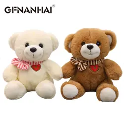 1 шт. 23 см милые сердцу медведь плюшевые игрушки kawaii детская I Love U Мишка с галстуком-бабочкой куклы мягкие игрушки для детей подарок на день