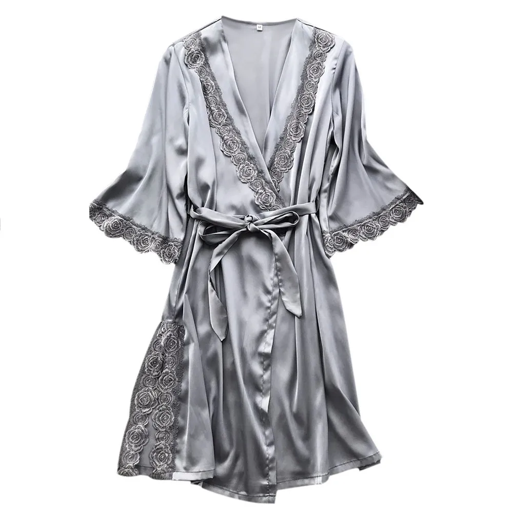

KLV 2019 NEW HOT Women Fashion Sexy Sleepwear Lingerie Lace Temptation Belt Underwear Nightdress Free Ship #Z5
