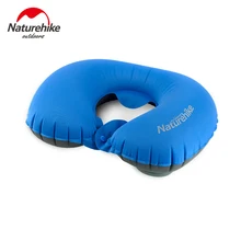 Naturehike Открытый Путешествий Кемпинг Сверхлегкий нажав автоматический себя надувные воздушные подушки сжатый Нескользящие типа U NH18B010-T