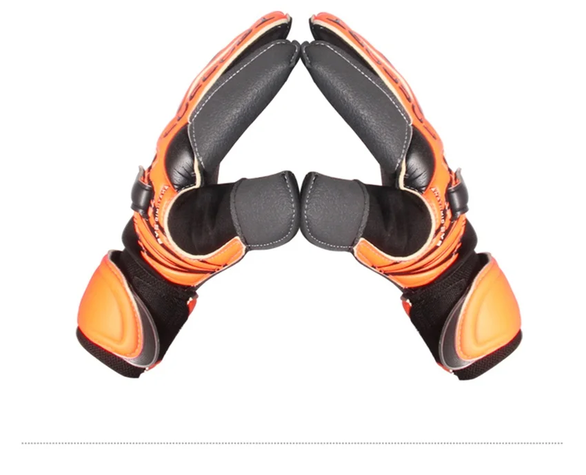 Luvas de Futebol Coreano Moda Goleiro Espessamento Usar Látex Profissional Completo Pórtico Luvas 11 High Quality