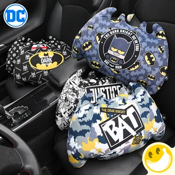 

Justice Alliance Theme Batman style Car Seat Accessories Space Memory CottonWaist Support Lumbar Cushion Auto Seat Cushion