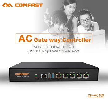 

Comfast CF-AC100 Gigabit AC Authentication Gateway Routing MT7621 880Mhz Core Multi WAN Load balance Gateway wifi project router