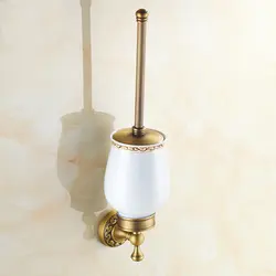 Волшебная лампа стиль держатель для туалетной щетки набор для ванной, Медь держатель для туалетной щетки настенный, европейский латунь