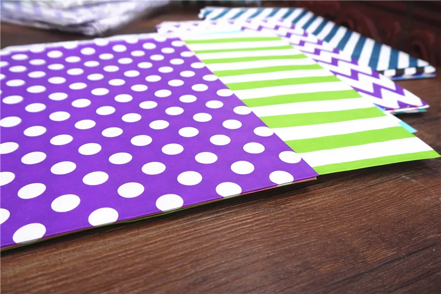 polka dot and stripe