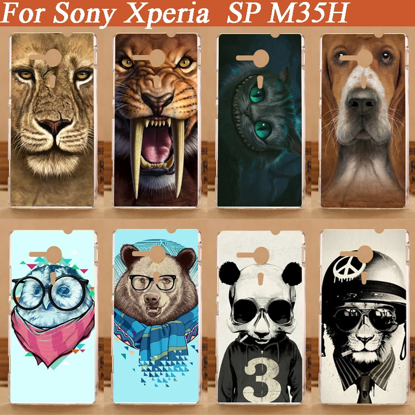 

hard Cases FOR SONY Xperia SP Case Cover Colorful Fashion Painted Case FOR SONY Xperia SP M35h M35C C5303 Case Cover