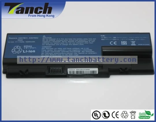 

11.1V 4400mAh replacement battery for ACER MD7818 AK.006BT.019 7320 MD-2419u EasyNote LJ75 7520G-502G25Mi MD24