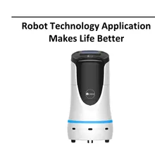 Многоязычный(настраиваемый язык) гостиничный Интеллектуальный сервисный робот принимает Лифт избегания столкновений совершать звонки