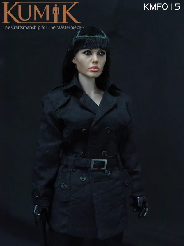 [ESTARTEK] Kumik KMF015 1/6 женский шутер Angelina Jolie 1" Коллекционная фигурка