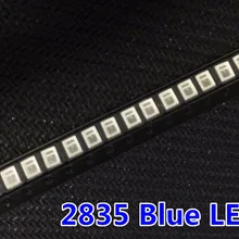 1000 шт./лот SMD СВЕТОДИОДНЫЙ 2835 синий свет 0,2 W 460-465nm SMD 2835 Светодиодный 3,0~ 3,4 V Синий светодиодный