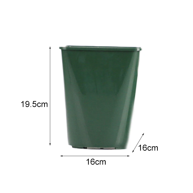 

5 Pcs Plastic Nursery Pot Plant Seedling Pouch Holder Raising Bag Nutrition Pots Garden Supplies