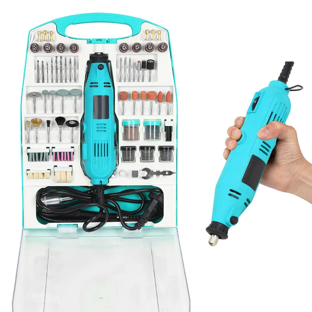 

Electric 6-Speed Engraving Mini Drill Polishing Grinding Machine Variable Speed Electric Multi-Functional Grinding Machine Set
