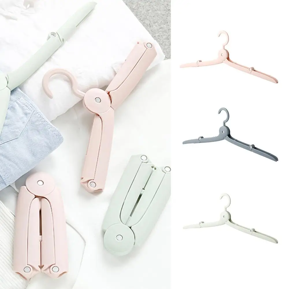Buy 5pcs Traveling Space Saving Folding Clothes Hanger