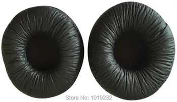 

100 PCS Diameter about 55mm*50mm Replacement headset PU Ear pads EarPads headset Cushion headphones foam PU leather foam pad