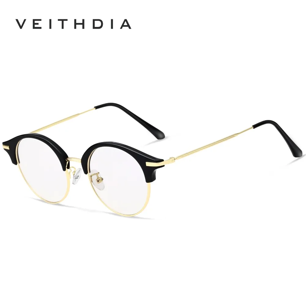 VEITHDIA унисекс оптические очки мужские оправа прозрачные линзы для женщин oculos