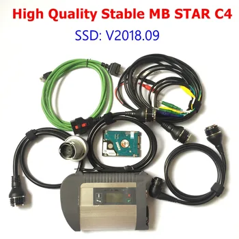 

2020 mb star C4 diagnsis tool MB Star c4 SD Connect Compact 4 multiplexer 21 languages C4 main unit with WIFI + latest softwares