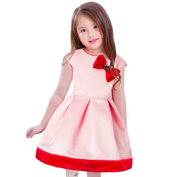 

New Hot Kids Baby Girls Crystal Birthday Party Dresses Flower Baptism Easter Gown Toddler Princess Christmas Vest Clothing